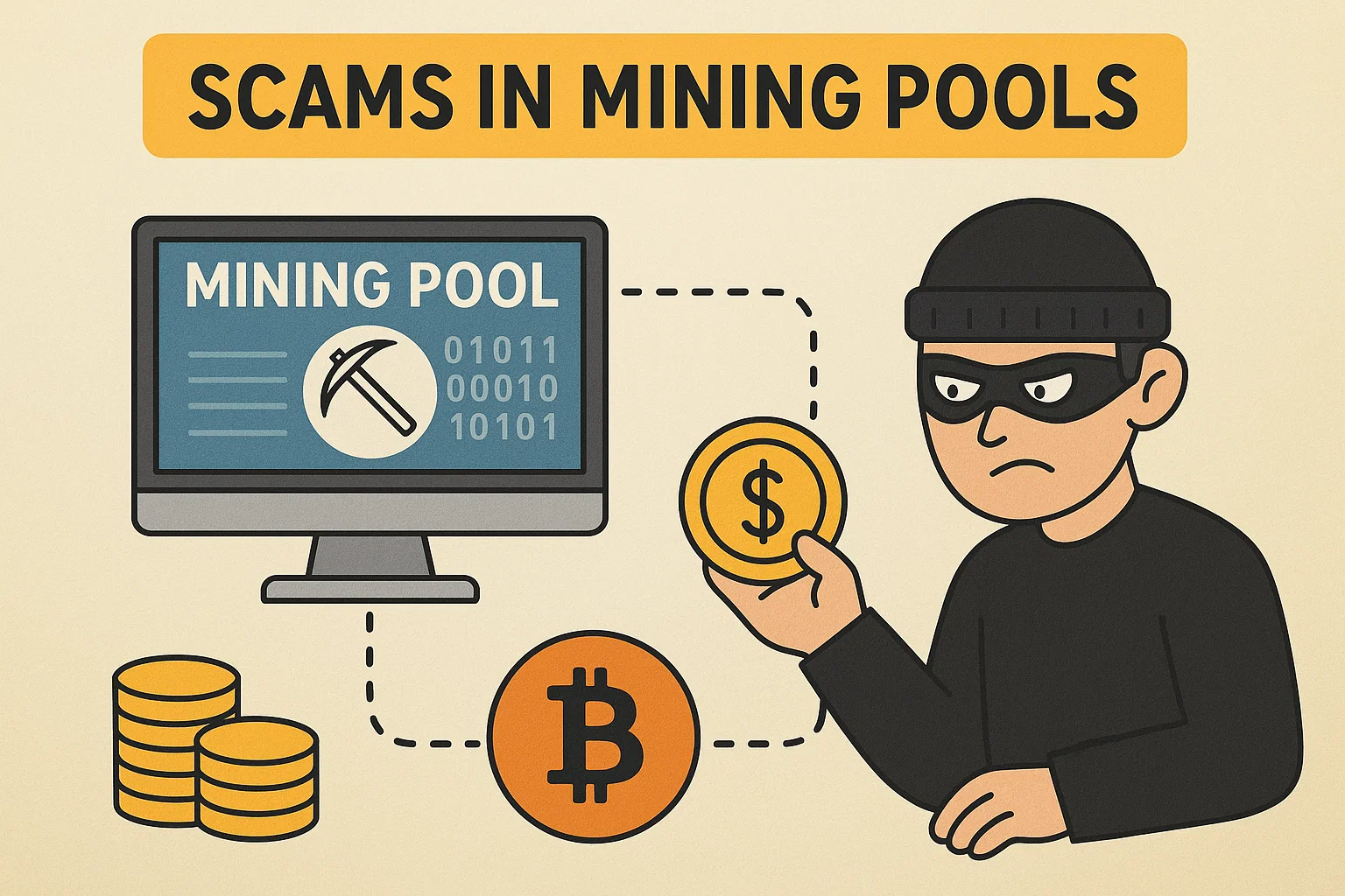 Scams in Mining Pools