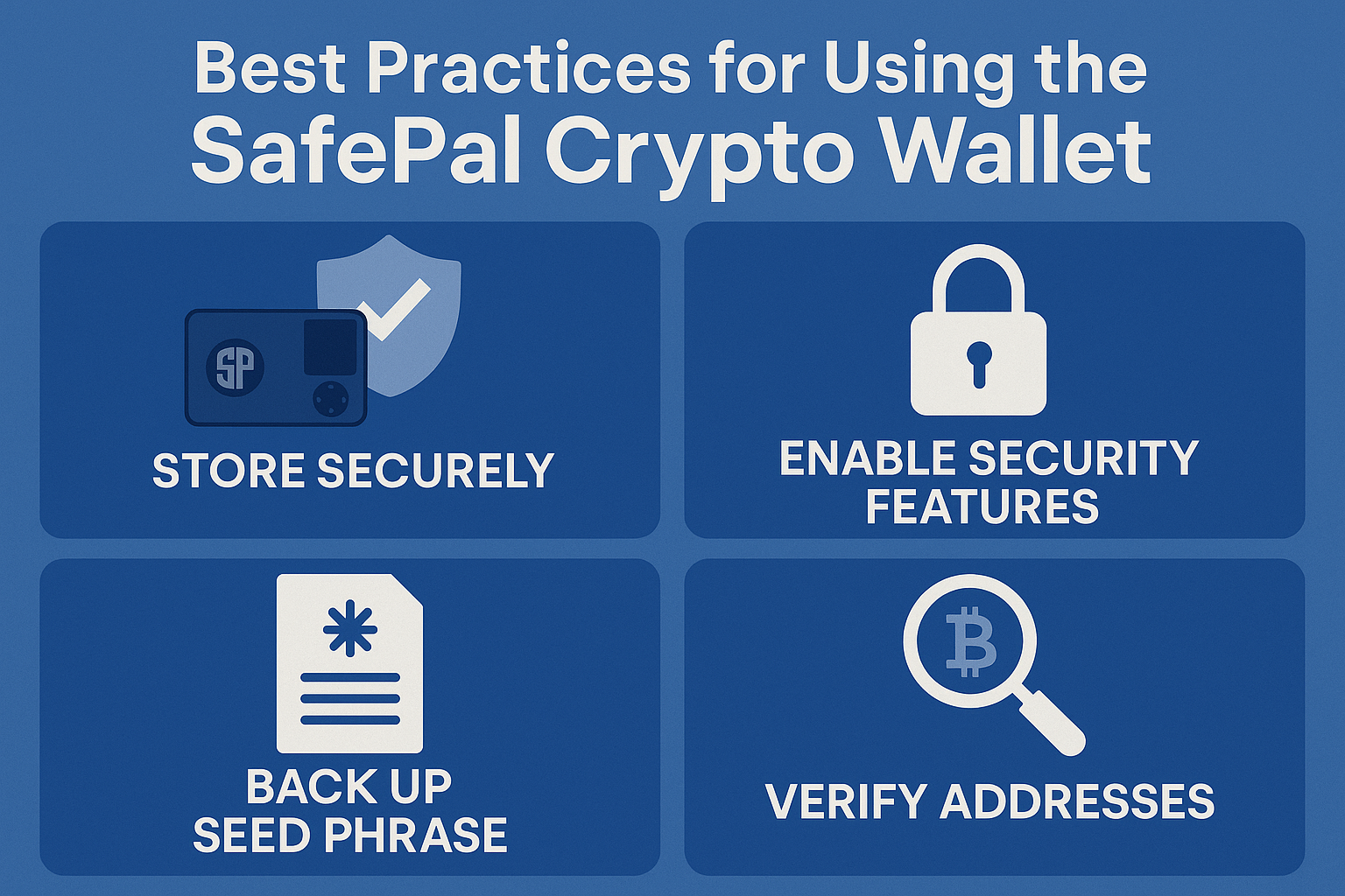 Best Practices for Using the SafePal Crypto Wallet