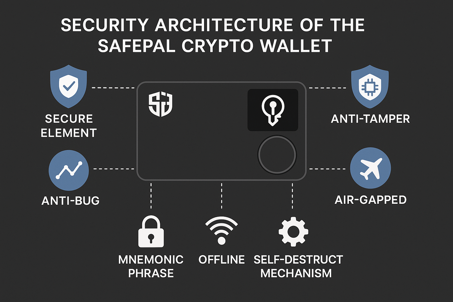 Security Architecture of the SafePal Crypto Wallet