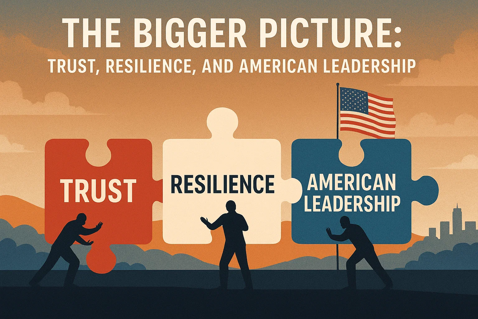 The bigger picture: trust, resilience, and American leadership