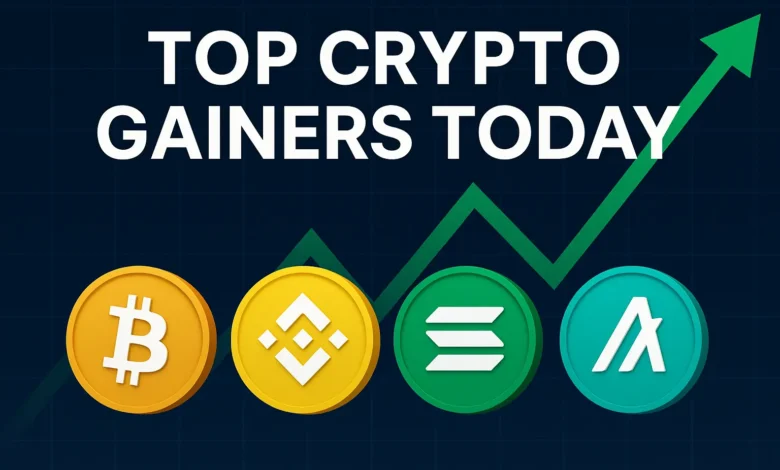 Top Crypto Gainers Today